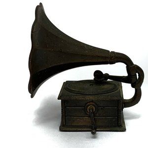Antique Phonograph Record Player Pencil Sharpener